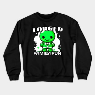 Forced Family Fun Gingerbread Man Crewneck Sweatshirt